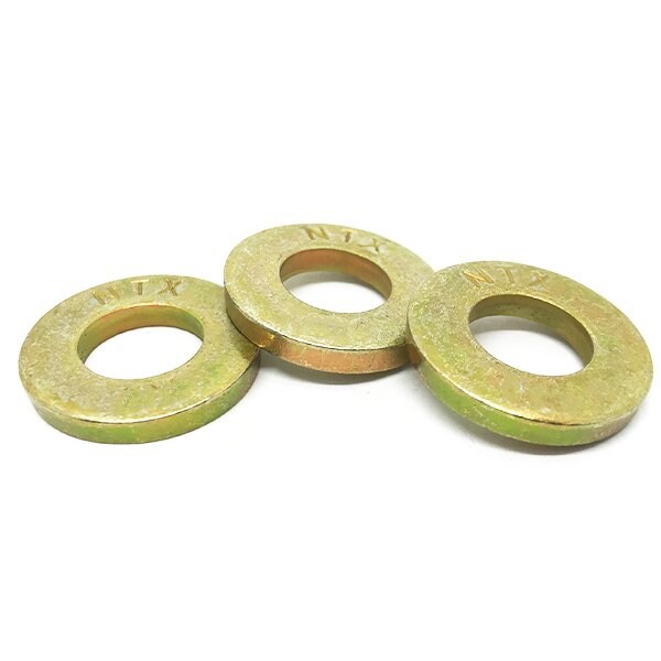 Boltsandnuts.Com Flat Washer, For Screw Size 7/8 in Zinc Yellow Finish, 30 PK 87SNTX8Y-30 - main
